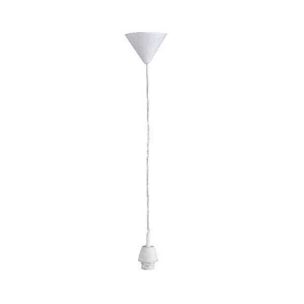 LAMPADARIO PENDENTE BIANCO LUNGHEZZA 160 CM -  Ø7CM