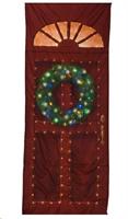 COPRIPORTA IN TESS.CON MICRO LED L0.50-W93-H230CM - (155LED)