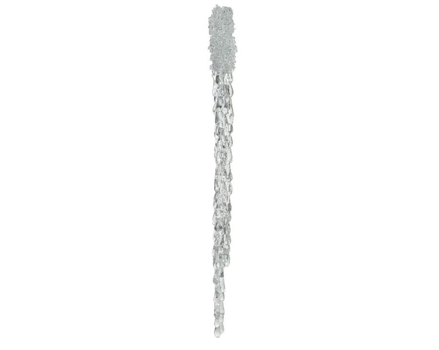 GHIACCIOLO TRASPARENTE IN PLASTICA 58CM