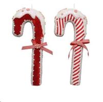 CANDY CANE FOAM BOW L20-W7-H55CM RED