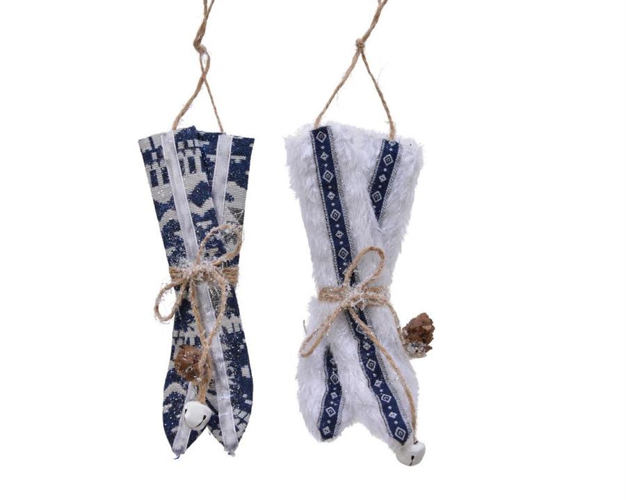SCI DA APPENDERE 2COL ASS. BLU/BIANCO 15CM