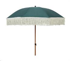 PARASOL POLYESTER OUTDOOR DIA200X210CM GREEN