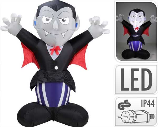 DRACULA GONFIABILE CON LED 150CM