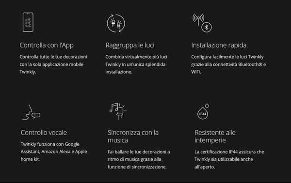 TWINKLY CLUSTER 400 LED AWW BLACK WIRE PLUG F-en