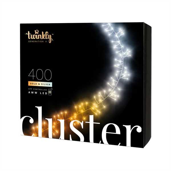 GHIRLANDA TWINKLY 400LED CALDA/FREDDA APP CONTROL 2.5MT