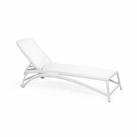 LETTINO PRENDISOLE ATLANTICO BIANCO/BIANCO CM.70X171X99H