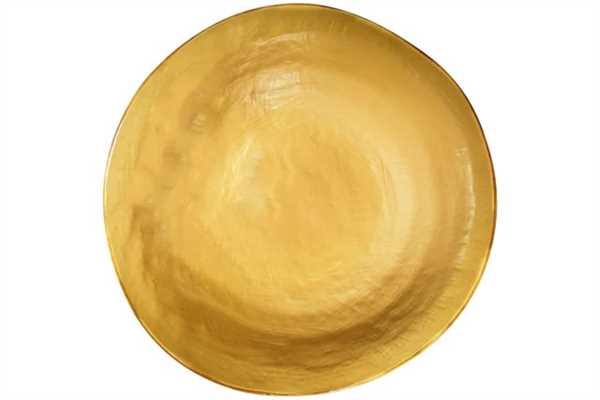 PIATTO FONDO MEDITERRANEO IN GRES GIALLO CM.Ø24