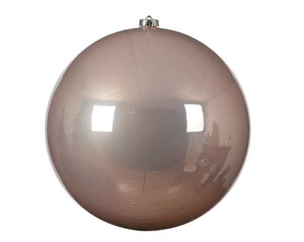 PALLINA NATALE PLASTICA DIA14CM BLUSH PINK