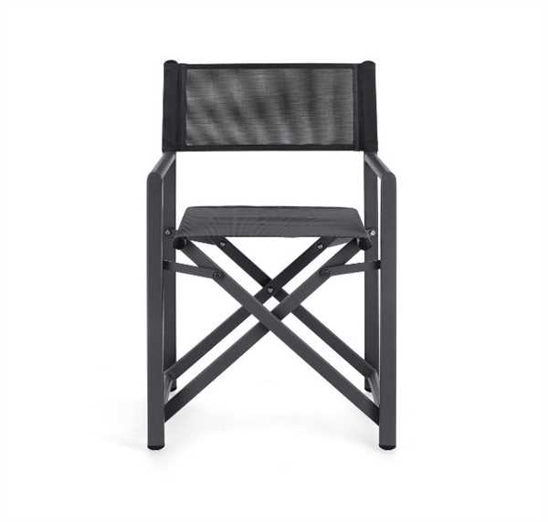 SEDIA REGISTA TAYLOR ANTRACITE CM. 48X56XH86 OUTDOOR