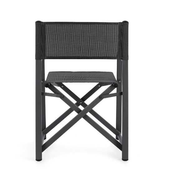 SEDIA REGISTA TAYLOR ANTRACITE CM. 48X56XH86 OUTDOOR