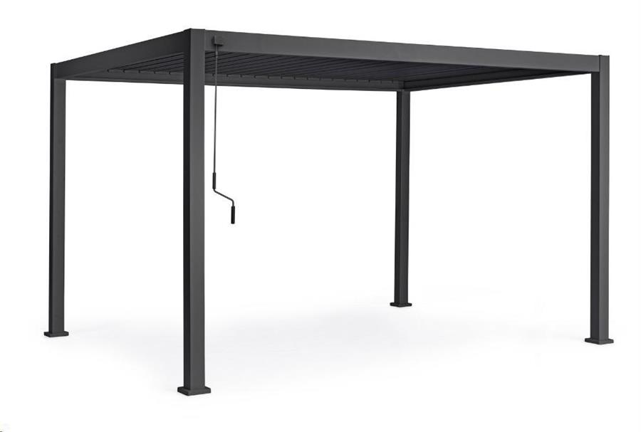 PERGOLA BIOCLIMATICA OCEAN ANTRACITE 400X300X250CM