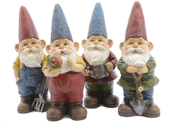 GNOME POLYRESIN L11.50-W8.00-H29.00CM MULTI-en