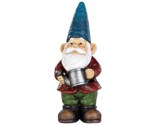 GNOMO IN RESINA DA GIARDINO CM. 11.5X8X29H 4 MODELLI ASS.