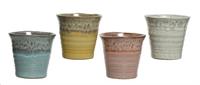 PLANTER TERRACOTTA DIA14.00-H13.50CM ASSORTED