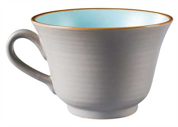 TAZZA COLAZIONE MEDITERRANEO 6 COLORI ASSORTITI CM.Ø13