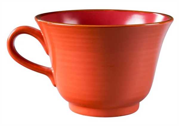 TAZZA COLAZIONE MEDITERRANEO 6 COLORI ASSORTITI CM.Ø13