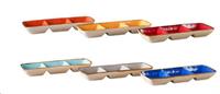 VASSOIETTO DA APERITIVO MEDITERRANEO COLORI ASSORTITI