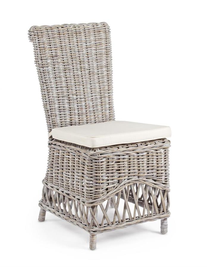 SEDIA CON CUSCINO WARNA CM50X70X104