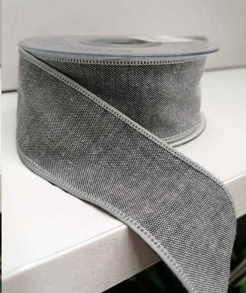 NASTRO SHABBY CHIC MM40X15MT GRIGIO