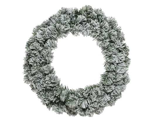 CORONA NATALE IMPERIAL INNEVATA CM Ø35 RAMI 70