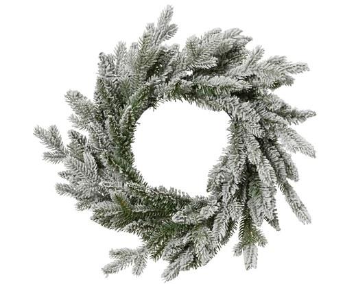 CORONA GRANDIS VERDE INNEVATA CM Ø80 RAMI 272