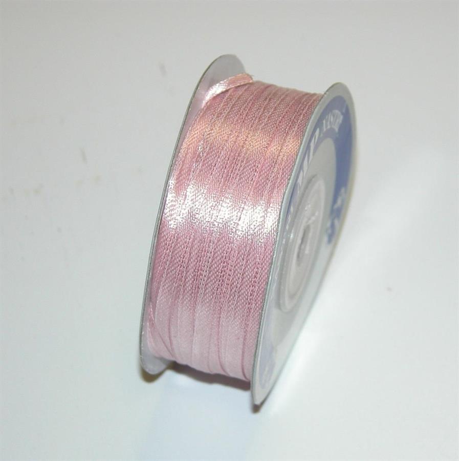 NASTRO RASO MM.3x100MT.ROSA ANTICO