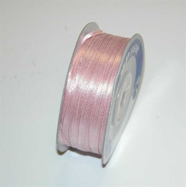 NASTRO RASO MM.3x100MT.ROSA ANTICO