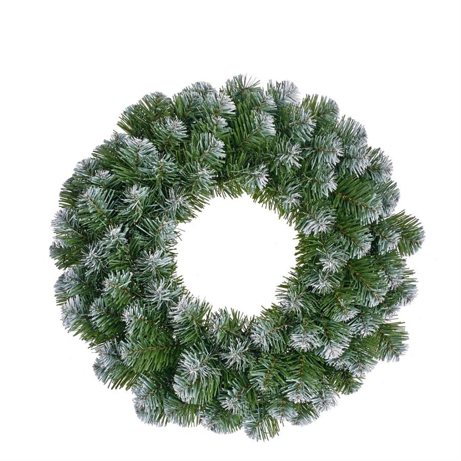 CORONA NORTON FROSTED VERDE CM Ø45 - 90 RAMI