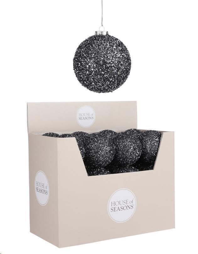 BAUBLE UNBREAKABLE ANTHRACITE DISPLAY - D10CM