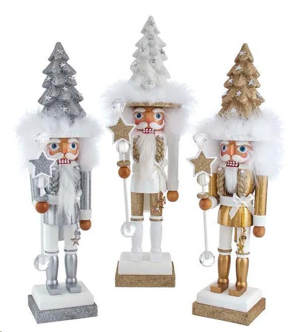 SCHIACCIANOCI CAPPELLO ALBERO DI NATALE 3ASS. CM H44