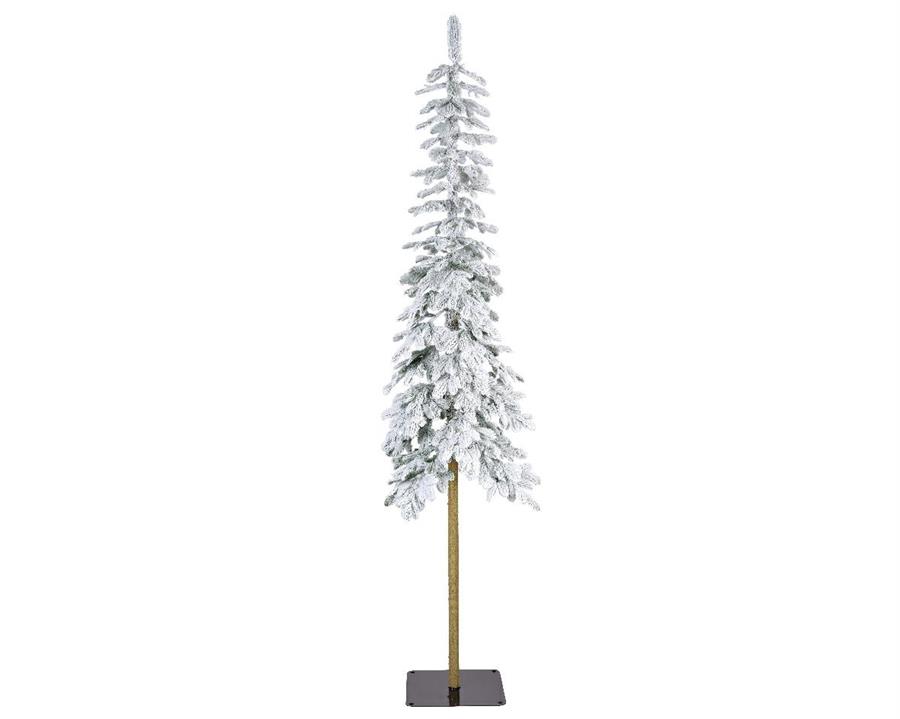 ALBERO NATALE ALPINE FIR INNEVATO BASE PIATTA CM Ø60 H240