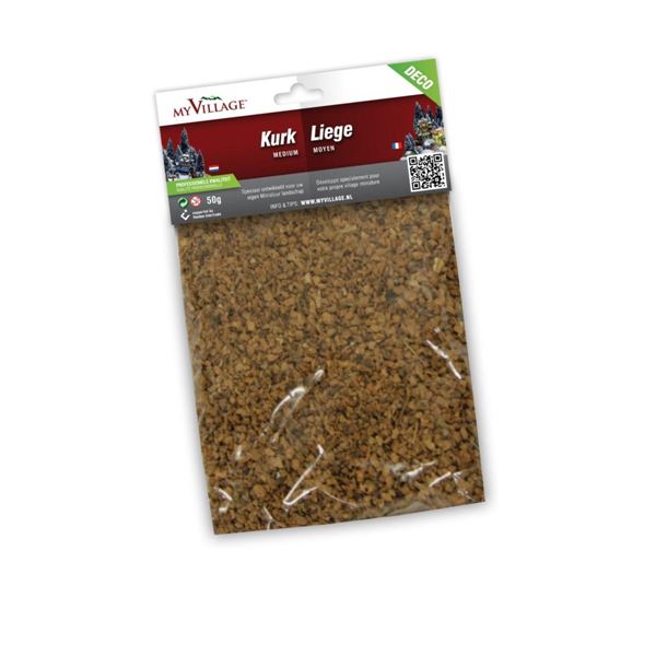 MATERIALE DECORATIVO SUGHERO GRANA