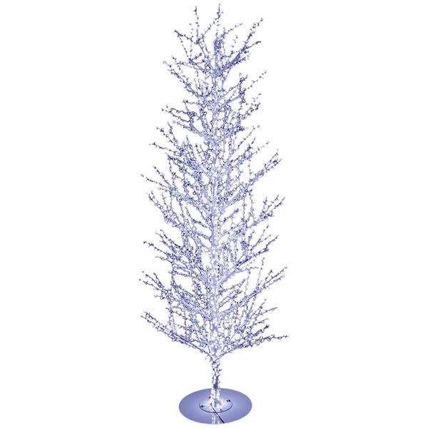 ALBERO DI NATALE BASE INCLUSA 2684LED LUCE FREDDA CM H460