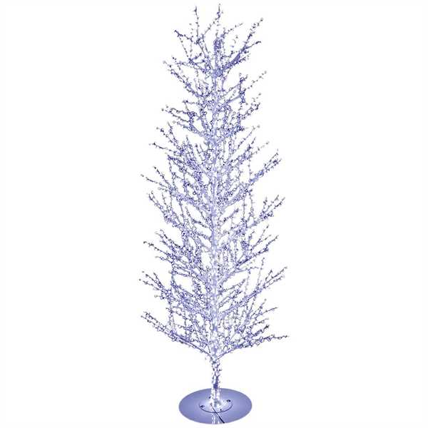 ALBERO DI NATALE BASE INCLUSA 2684LED LUCE FREDDA CM H460