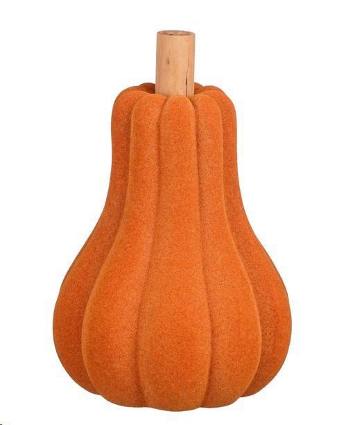 DECORATION PUMPKIN ORANGE - L14,5XW14,5XH20,5CM