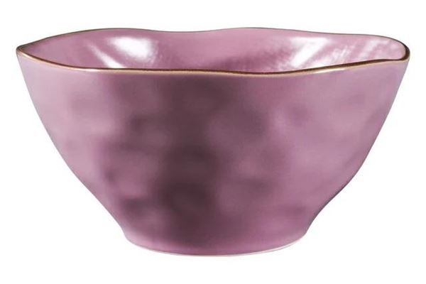 INSALATIERA PICCOLA MEDITERRANEO IN GRES ROSA CM.Ø17,5