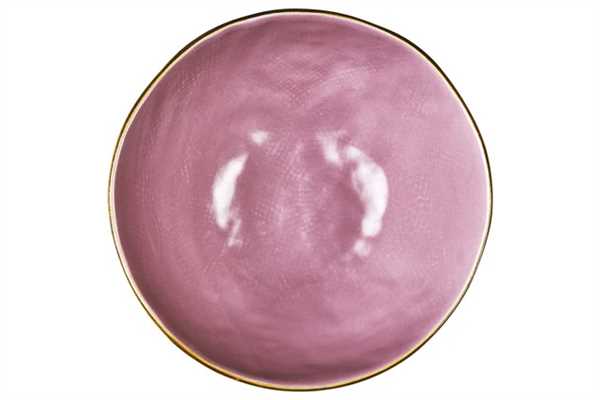 INSALATIERA PICCOLA MEDITERRANEO IN GRES ROSA CM.Ø17,5