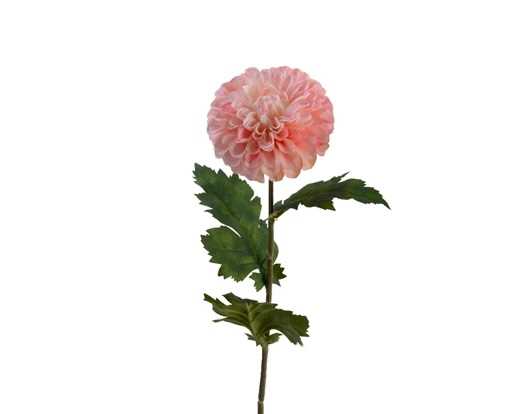 DALIA SU STELO IN POLIESTERE CM.75H. ROSA