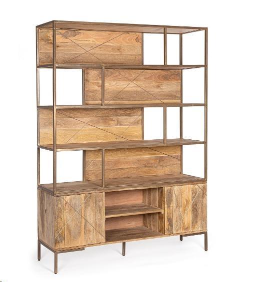 LIBRERIA 2A JAIDEV CM 145X40X199H