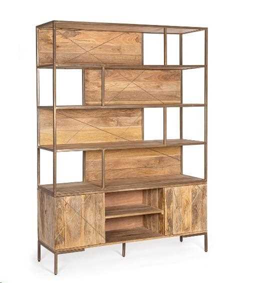 LIBRERIA 2A JAIDEV CM 145X40X199H