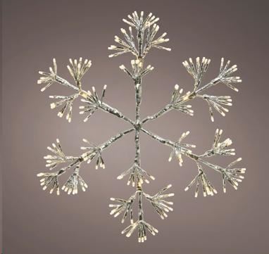 LUCI A LED (480LED) F.DI NEVE BIAN/CALDO L96-P5-H108CM FILO