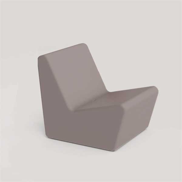 POLTRONA LUMINOSA SENZA BRACCIOLI TARIDA SOLAR+USB RGB+WHITE