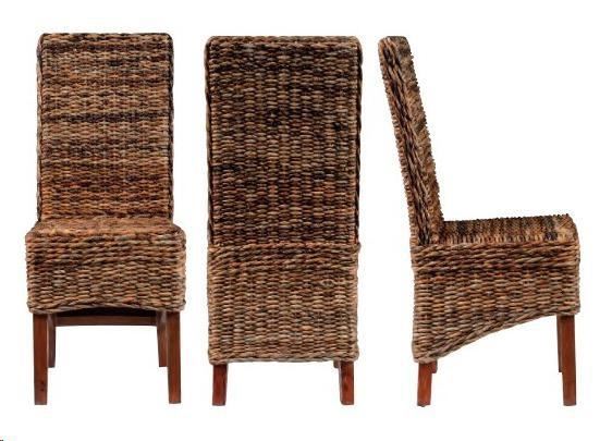 SEDIA INTRECCIATA NAT.BANANO