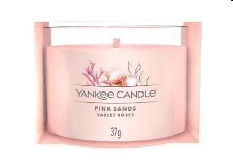 YANKEE CANDLE VOTIVE PINK SANDS
