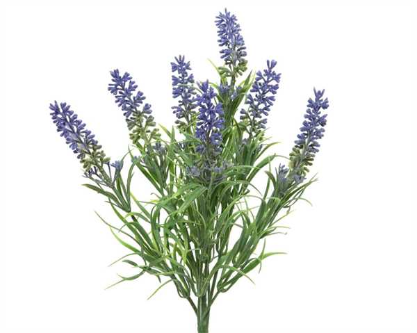 MAZZETTO DI LAVANDA IN PLASTICA CM.34H VIOLA