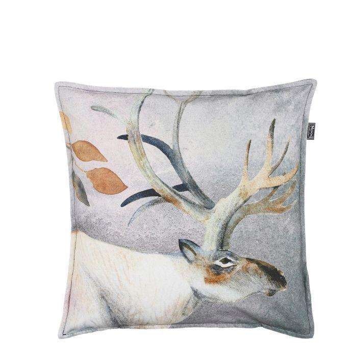 CUSCINO ALCE GRIGIO CM.45X45XH.10CM.