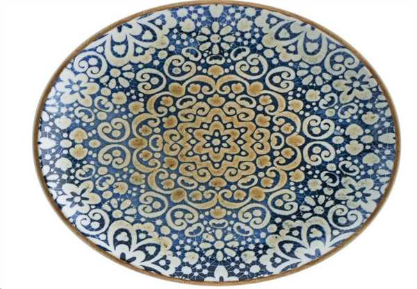 ALHAMBRA PIATTO OVALE CM.31 X 24