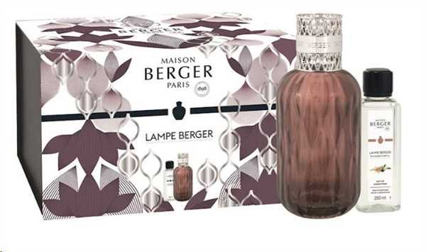 LAMPE BERGER QUINTESSENCE PRUNE CON 250ML BLE' D'OR