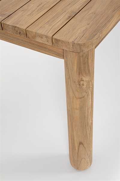 TAVOLO DA ESTERNO IN LEGNO DI TEAK MAVERICK CM.200X100X77H.