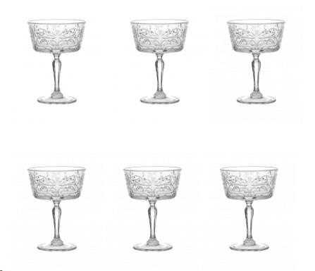 CONF. 6PZ. COPPA ROYAL CRYSTAL GLASS 268ML